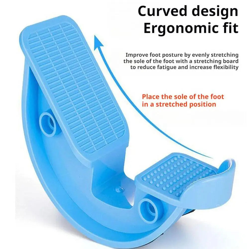 Stretching Wheel Home Fitness Pedal Calf Stretcher Balance Trainer Arm Calf Ankle Stretching Board, Foot Stretcher Household ﻿