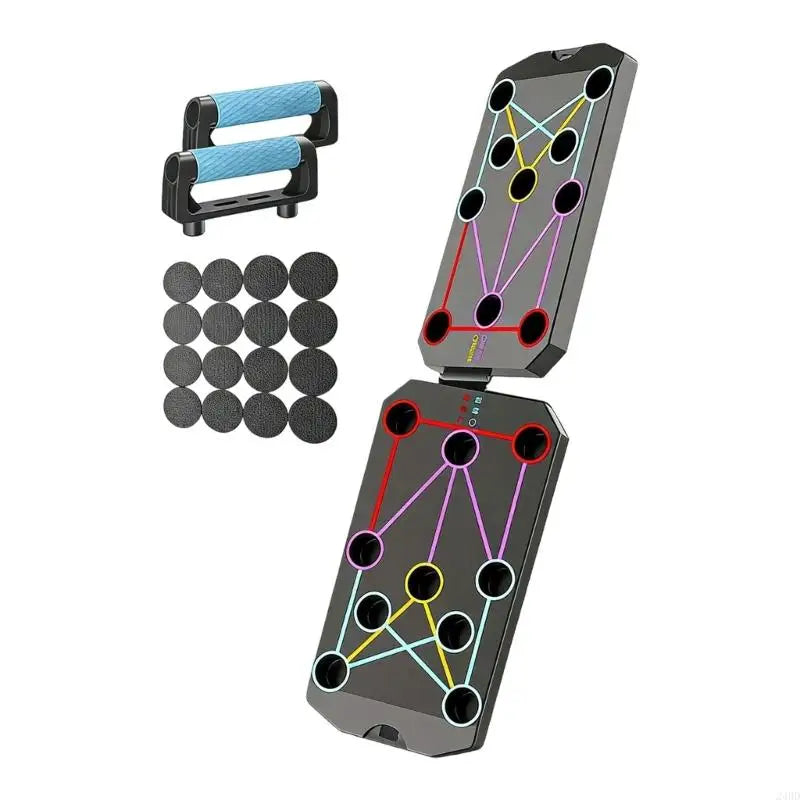Foldable Push Up Boards Portable Strength Training Rack Professional Push Up Strength Training Equipment Enduring 24BD