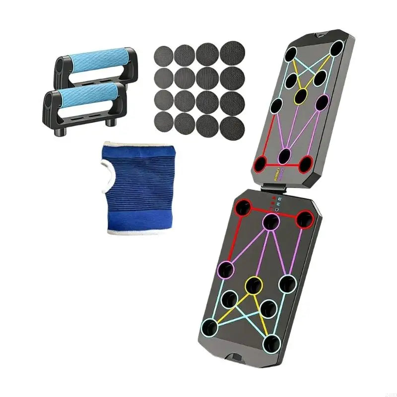 Foldable Push Up Boards Portable Strength Training Rack Professional Push Up Strength Training Equipment Enduring 24BD