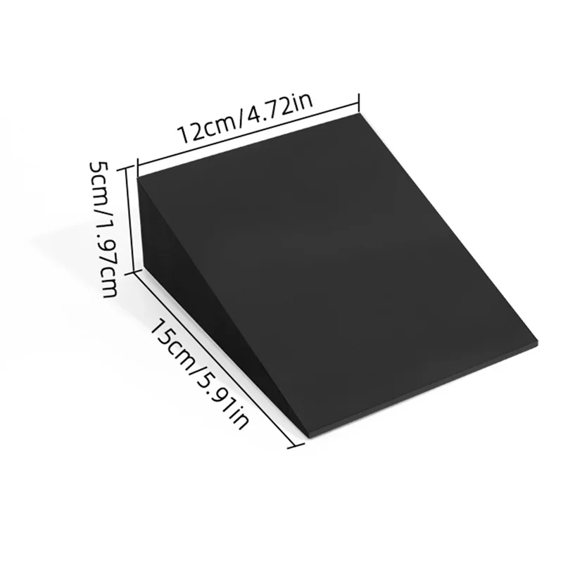 HOES-2Pcs Yoga Wedge Blocks EVA Yoga Wedge Stretch Slant Boards Exercise Yoga Block Pilates Wedge Squats Fitness Accessories