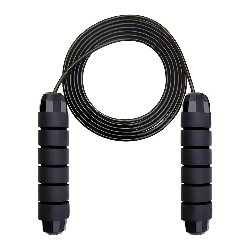 Adjustable Fitness Jump Rope Tangle-Free Fast Workout Rope with Ball Bearing Swivels for Men Women Aerobic Exercise Jump Rope