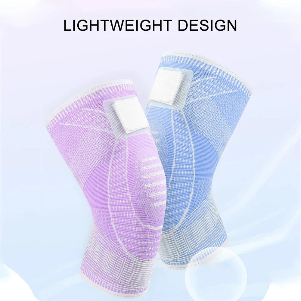 1PCS Knee Brace Compression Sleeve with Strap,Knee Support Braces for Women & Men Knee Pain Relief,Knee Sleeves for Arthritis