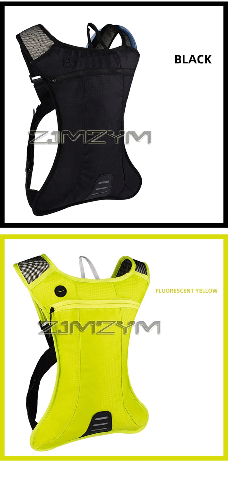 Waterproof Hydration Backpack Comfortable Breathable Sport Water Bag Backpacks With 2L Water Bag For Running Cycling Tourism