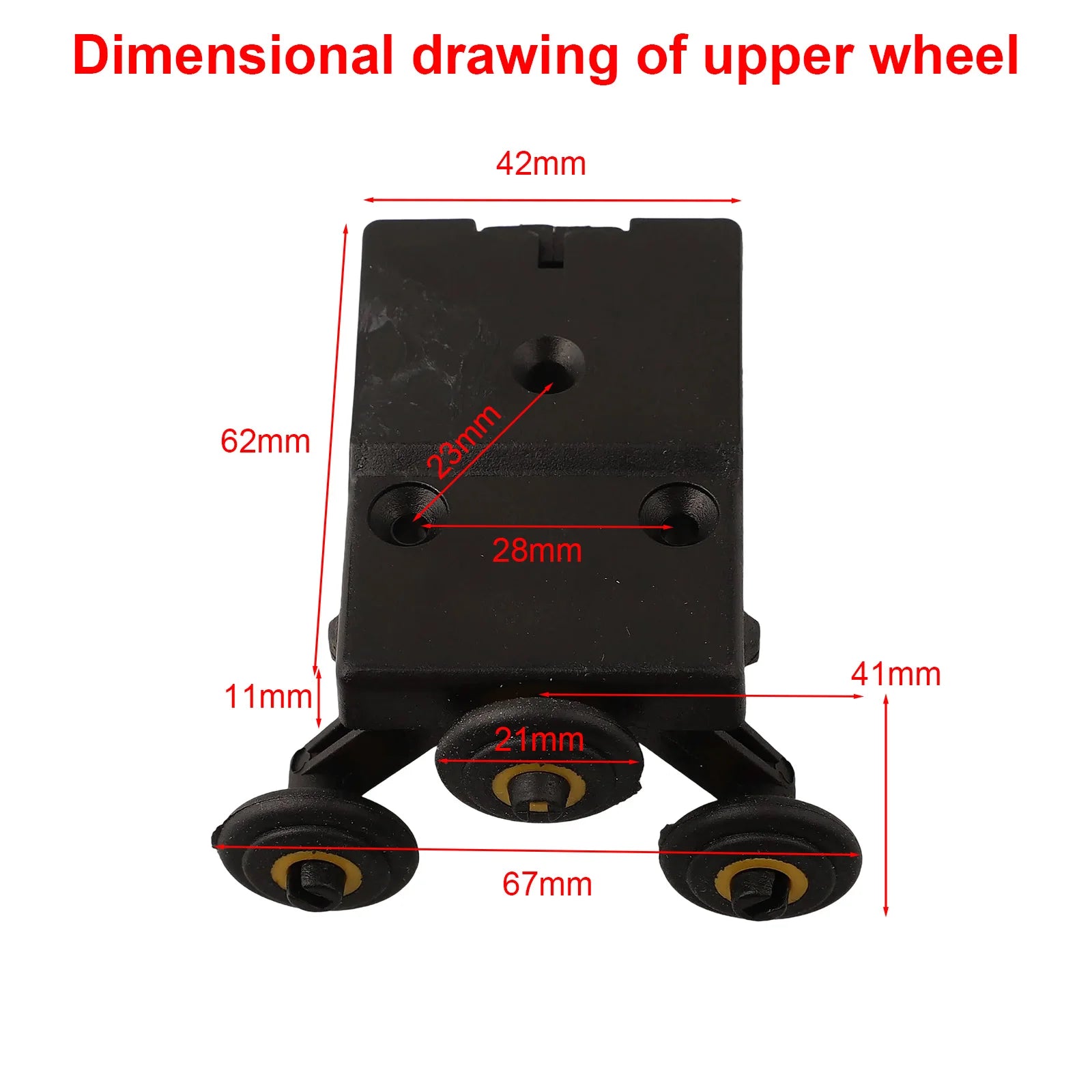 Sliding Door Pulley Core Upper Lower Wheel Core Old Wooden Door Roller Guide Kit Side Mounted Sliding Door Pulley Inner Core