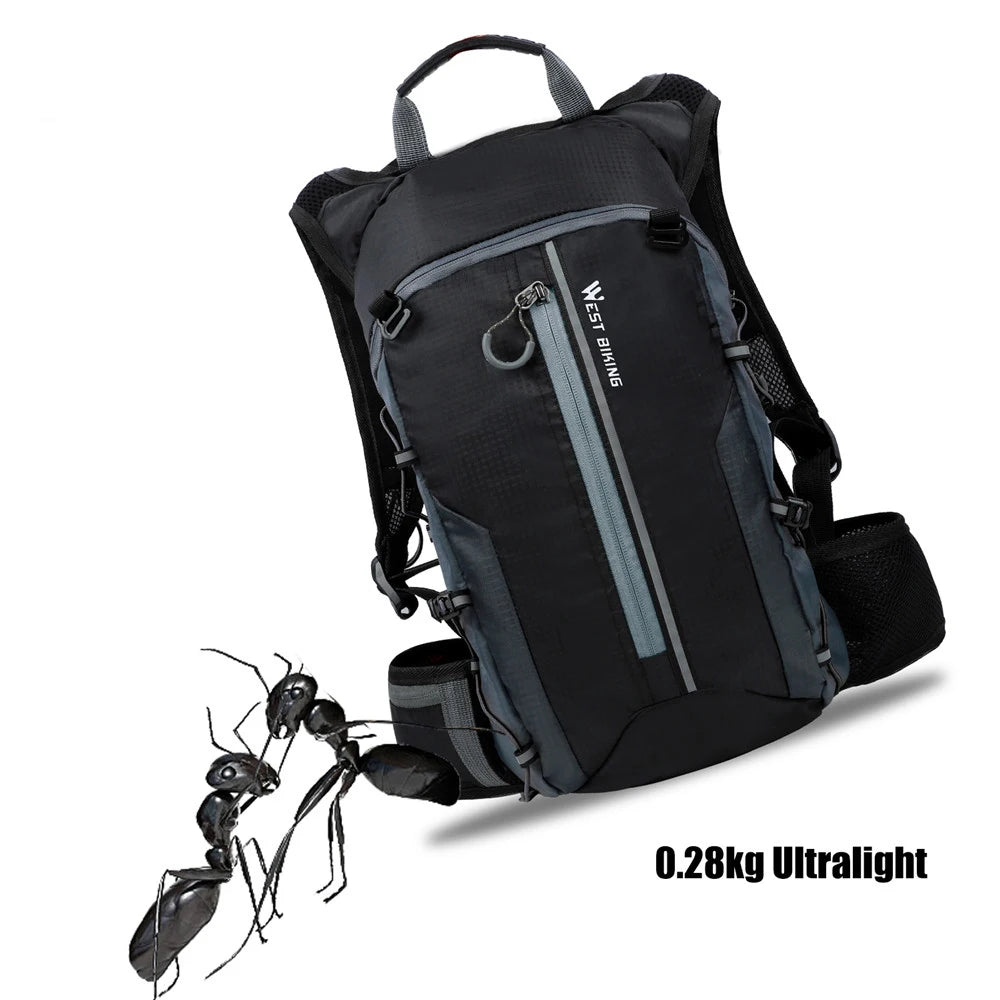 Waterproof Bicycle Bag Cycling Backpack Breathable 10L Ultralight Bike Water Bag Climbing Cycling Hydration Backpack Outdoor