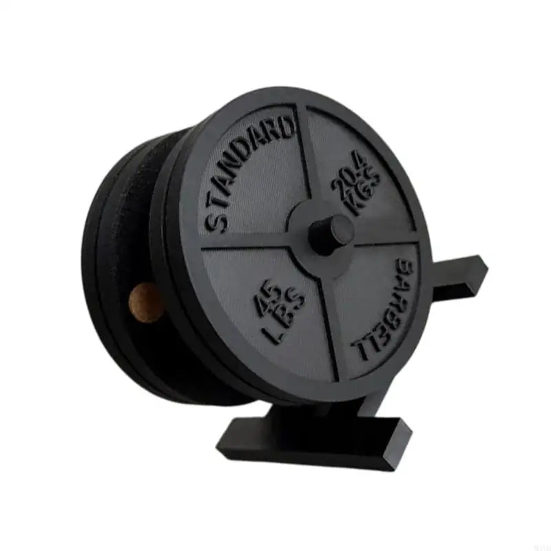 Barbell Bumper Plate Weight Plate ABS Cup With Storage Stand To Keep Table Organized M4YD