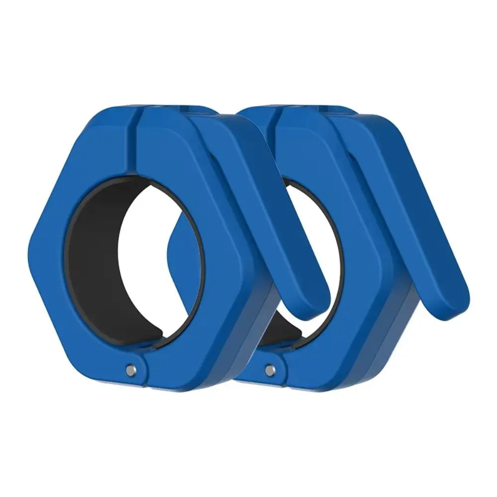 Magnetic Weightlifting Barbell Clamps Hexagon Quick Release Barbell Spin Lock Universal Deadlift Barbell Collars Trap Bar