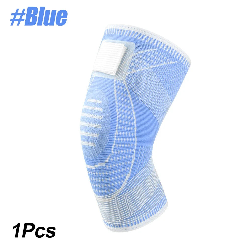 1PCS Knee Brace Compression Sleeve with Strap,Knee Support Braces for Women & Men Knee Pain Relief,Knee Sleeves for Arthritis