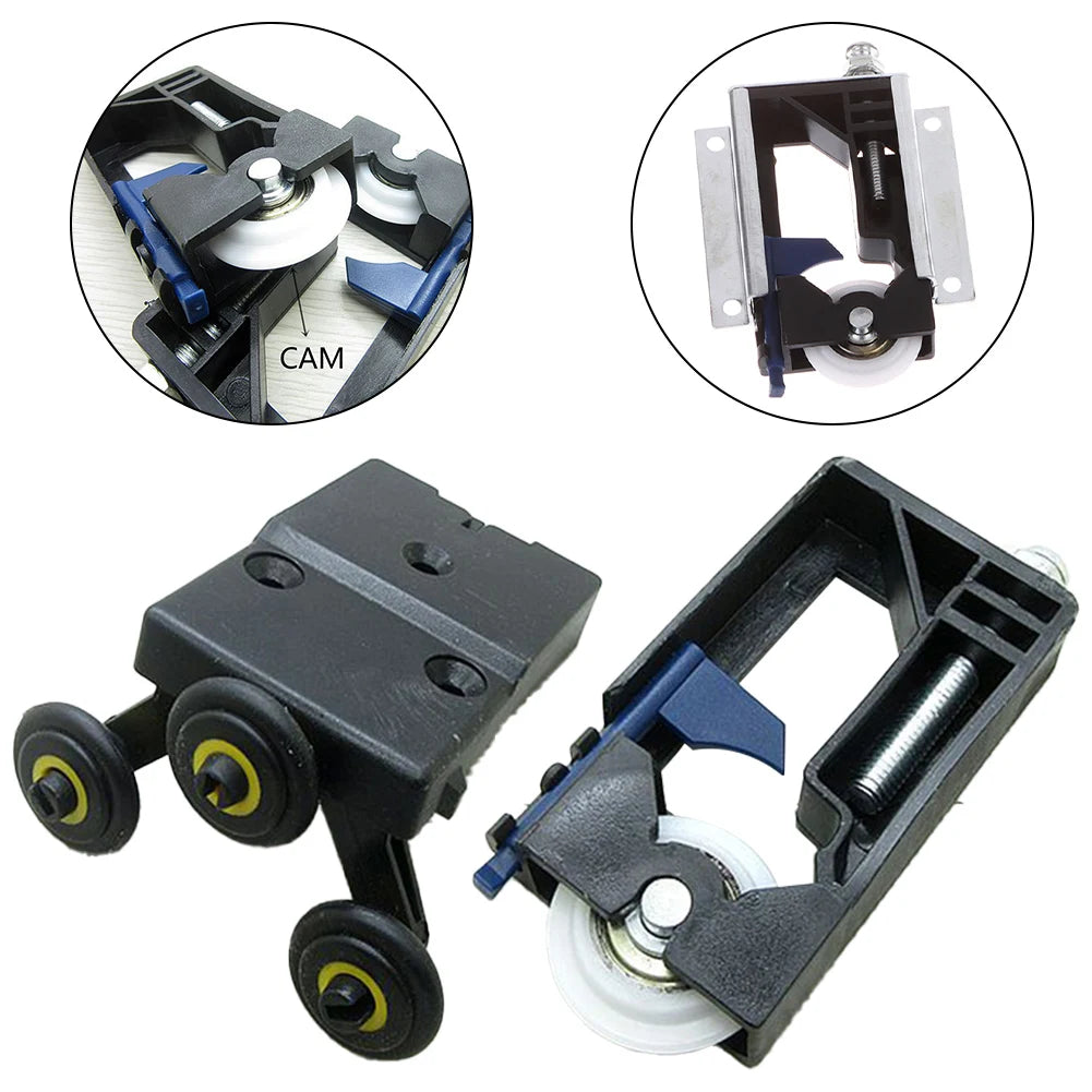 Sliding Door Pulley Core Upper Lower Wheel Core Old Wooden Door Roller Guide Kit Side Mounted Sliding Door Pulley Inner Core