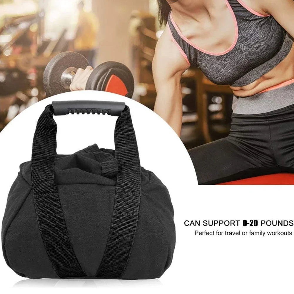 1PCS Soft Kettlebell Sand Kettlebell - Kettlebells Adjustable Sand Bag Workout - Sandbags for Working and Weight Training