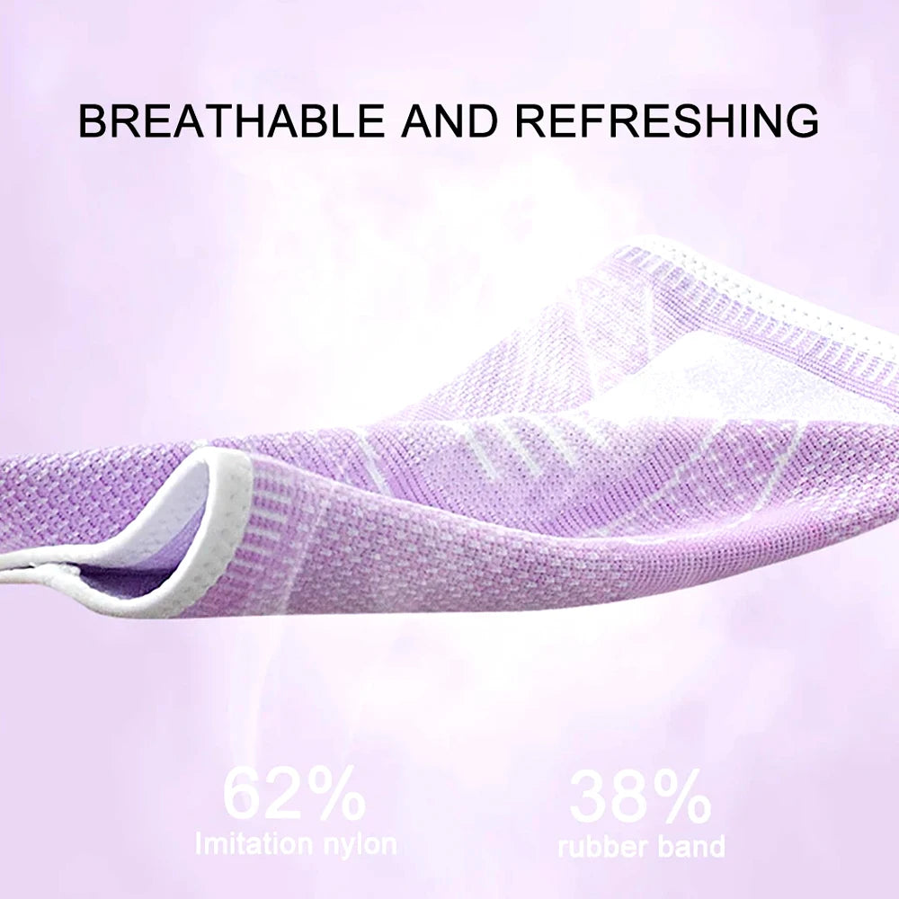 1PCS Knee Brace Compression Sleeve with Strap,Knee Support Braces for Women & Men Knee Pain Relief,Knee Sleeves for Arthritis