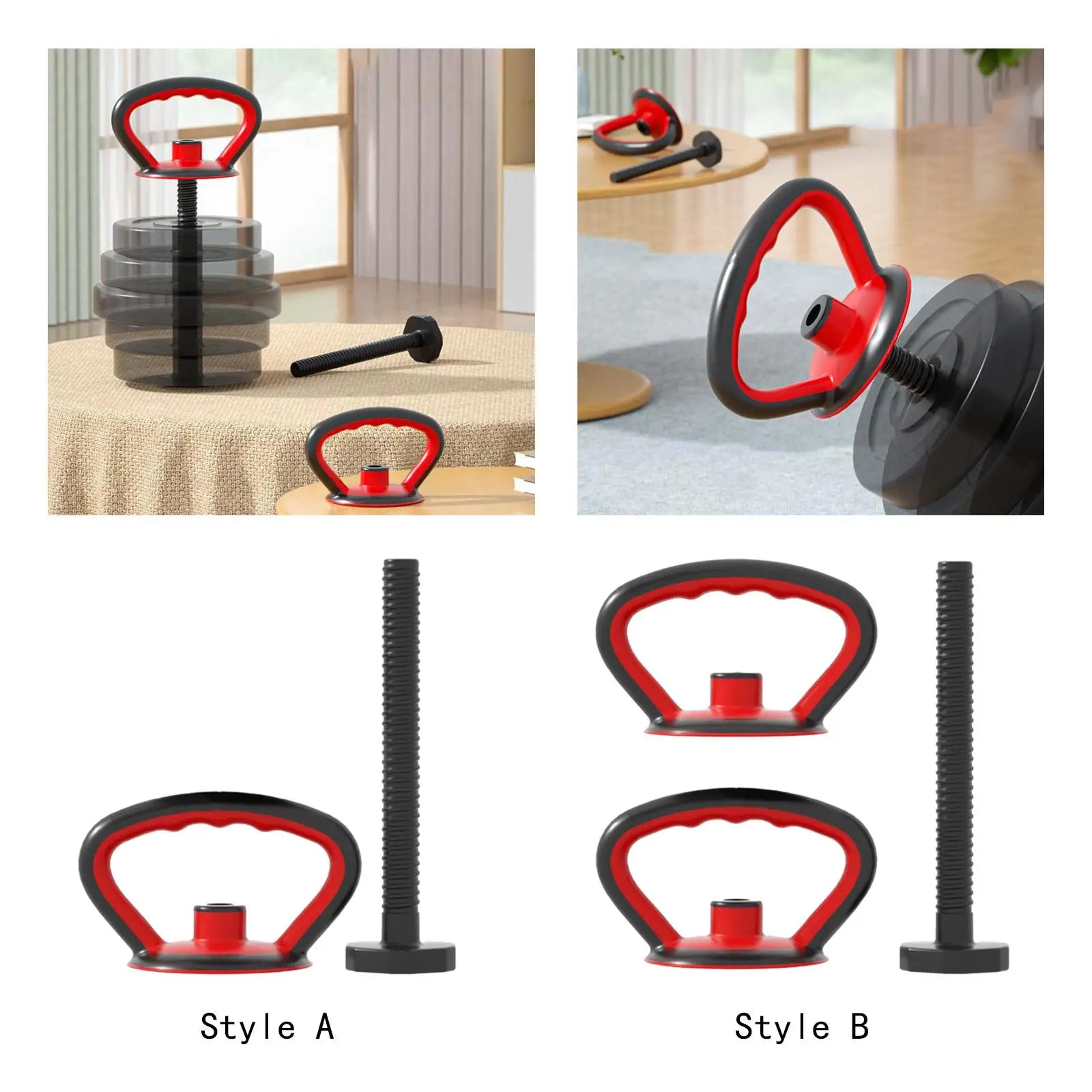Kettlebell Handle Portable Multifunctional Kettlebell Push up Kettle Bell Grip for Weightlifting Indoor Training Gym Travel