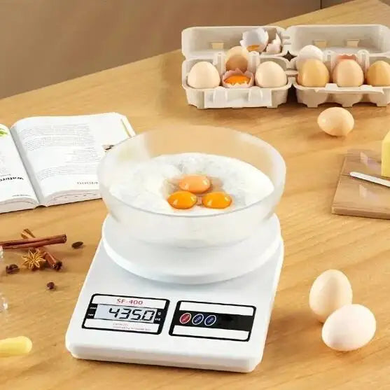 Digital Kitchen Scale 10kg/1g High-Precision LED Electronic Scales Portable Food Weight Balance Measuring Home Kitchen Tools