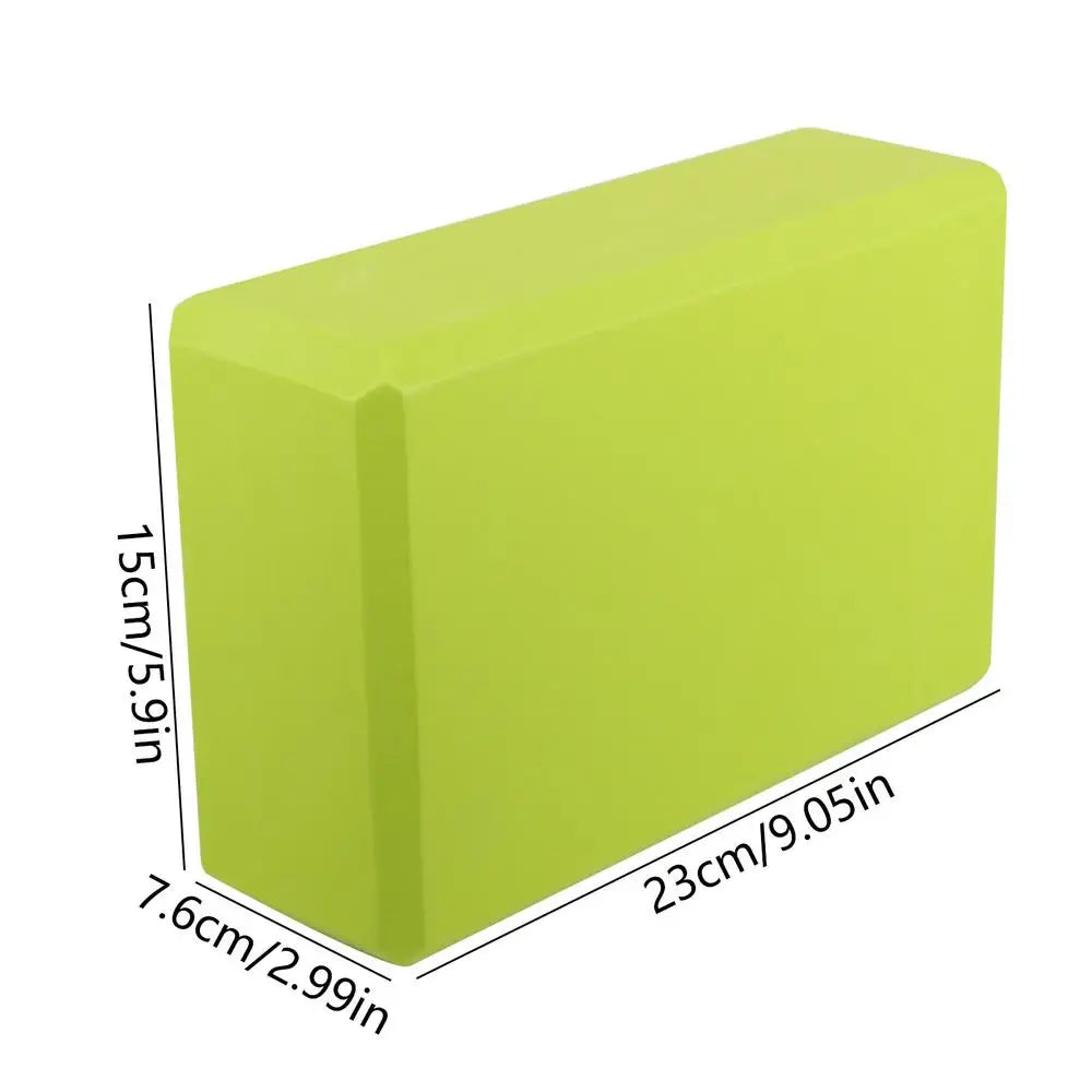 High Density Yoga Blocks Anti-Slip EVA Yoga Brick Foam Blocks Supportive Lightweight Eco Friendly Foam Fitness Yoga Accessories