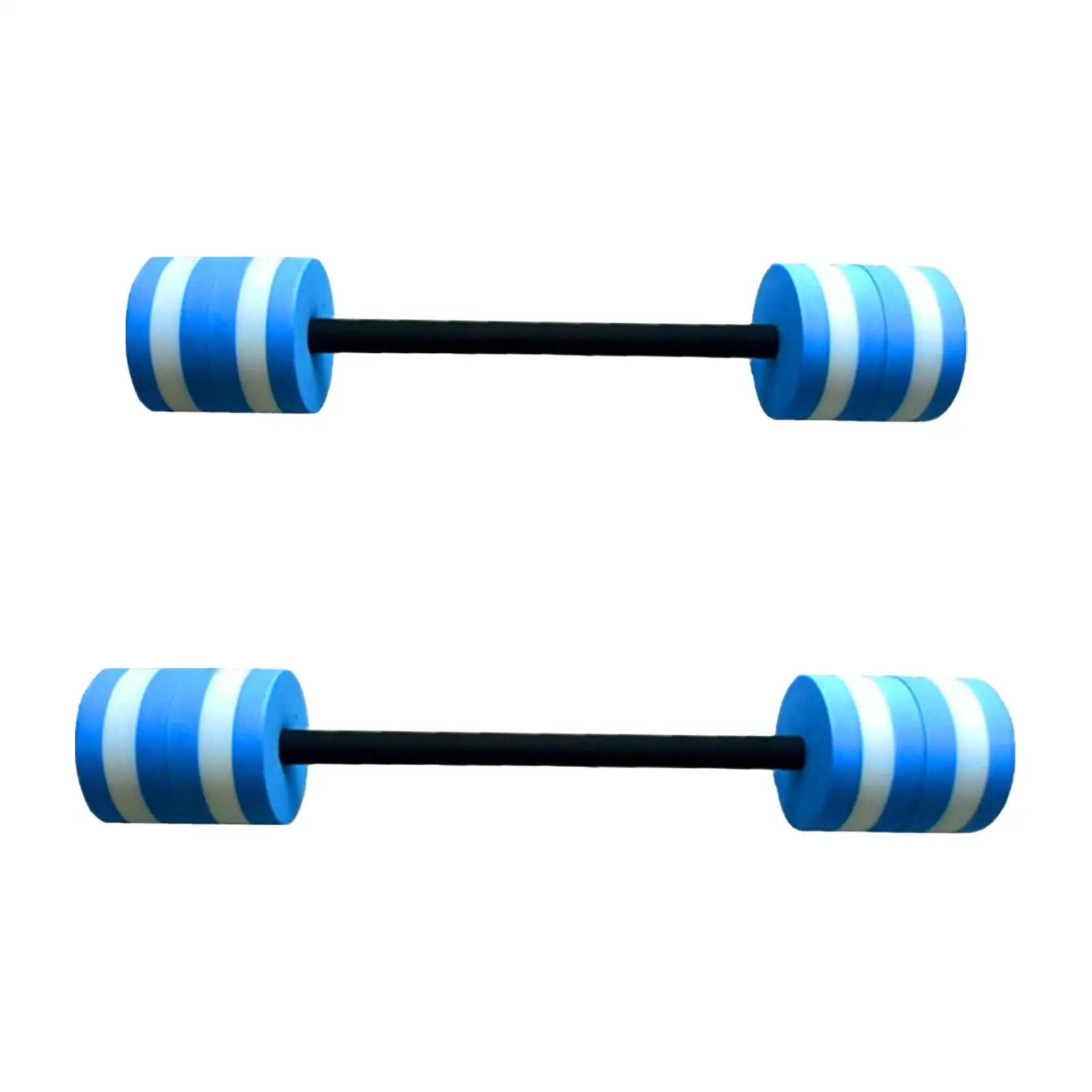 Pool Swimming Barbell Accessory Soft EVA Aquatic Dumbbells Adjustable Weights for Water Sports and Training