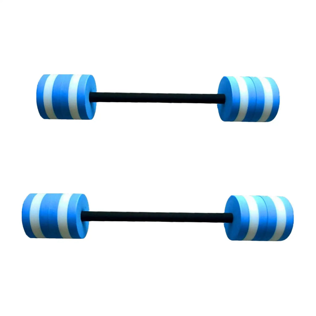 Pool Swimming Barbell Accessory Soft EVA Aquatic Dumbbells Adjustable Weights for Water Sports and Training
